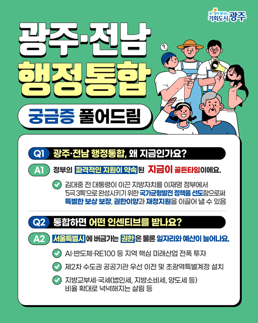 광주·전남 행정통합